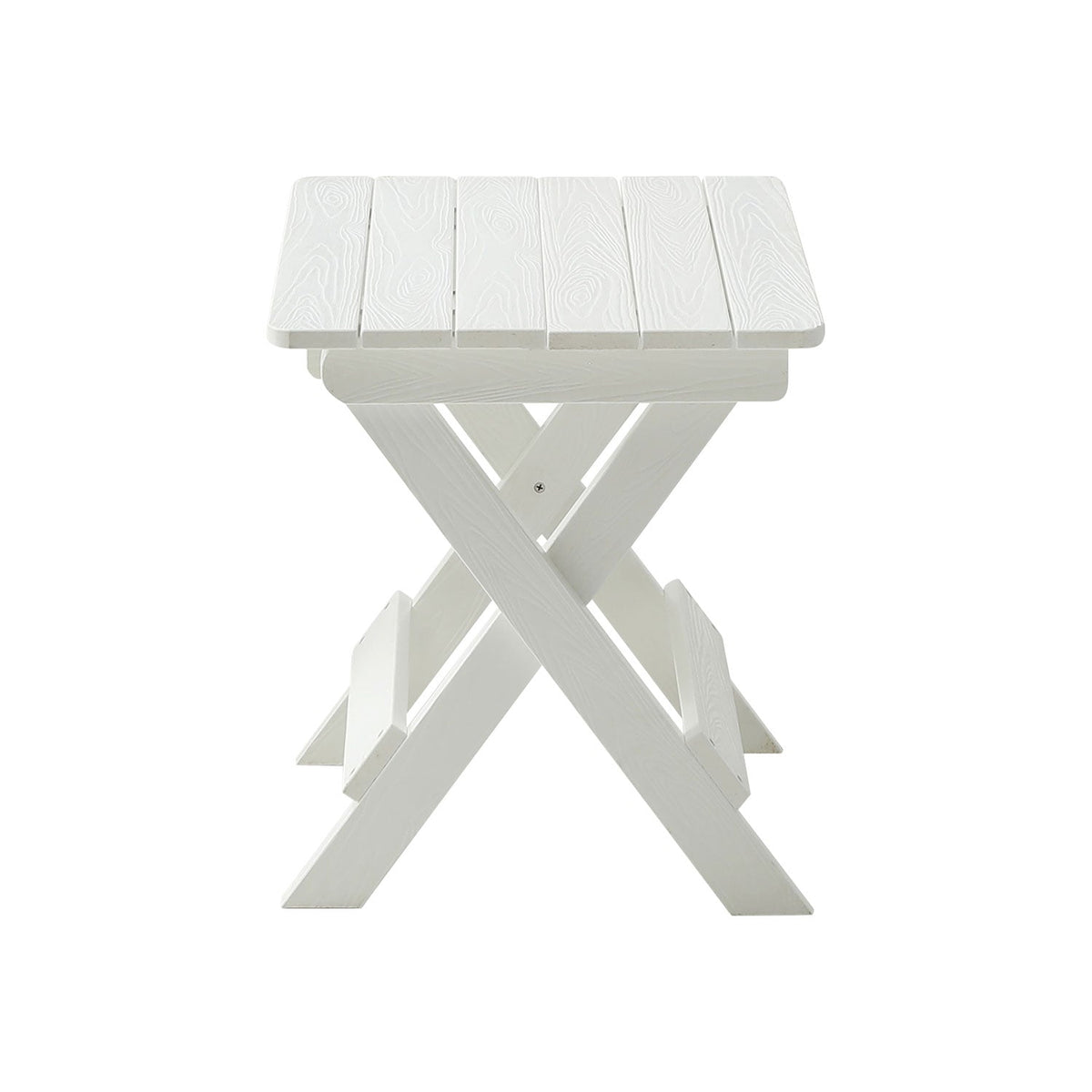 HIPS Foldable Small Table and Chair Set with 2 Chairs