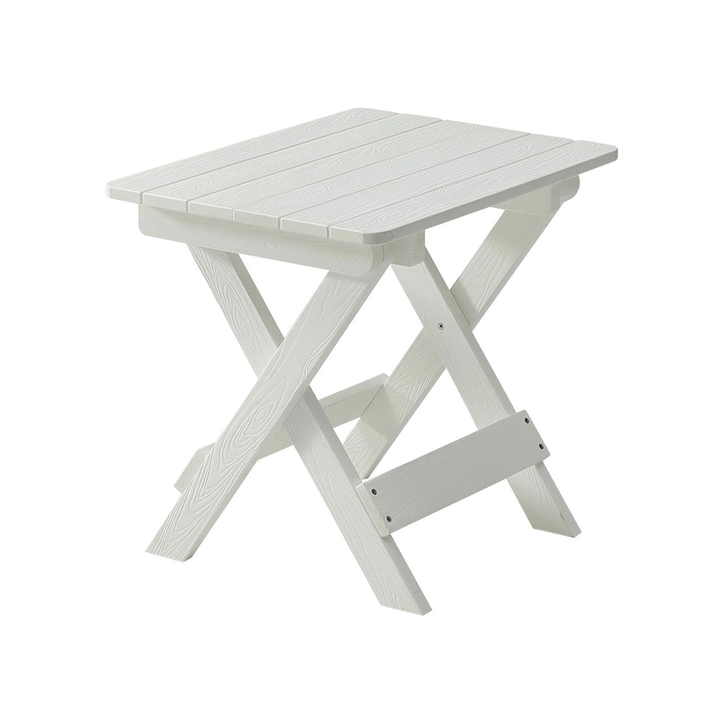 HIPS Foldable Small Table and Chair Set with 2 Chairs