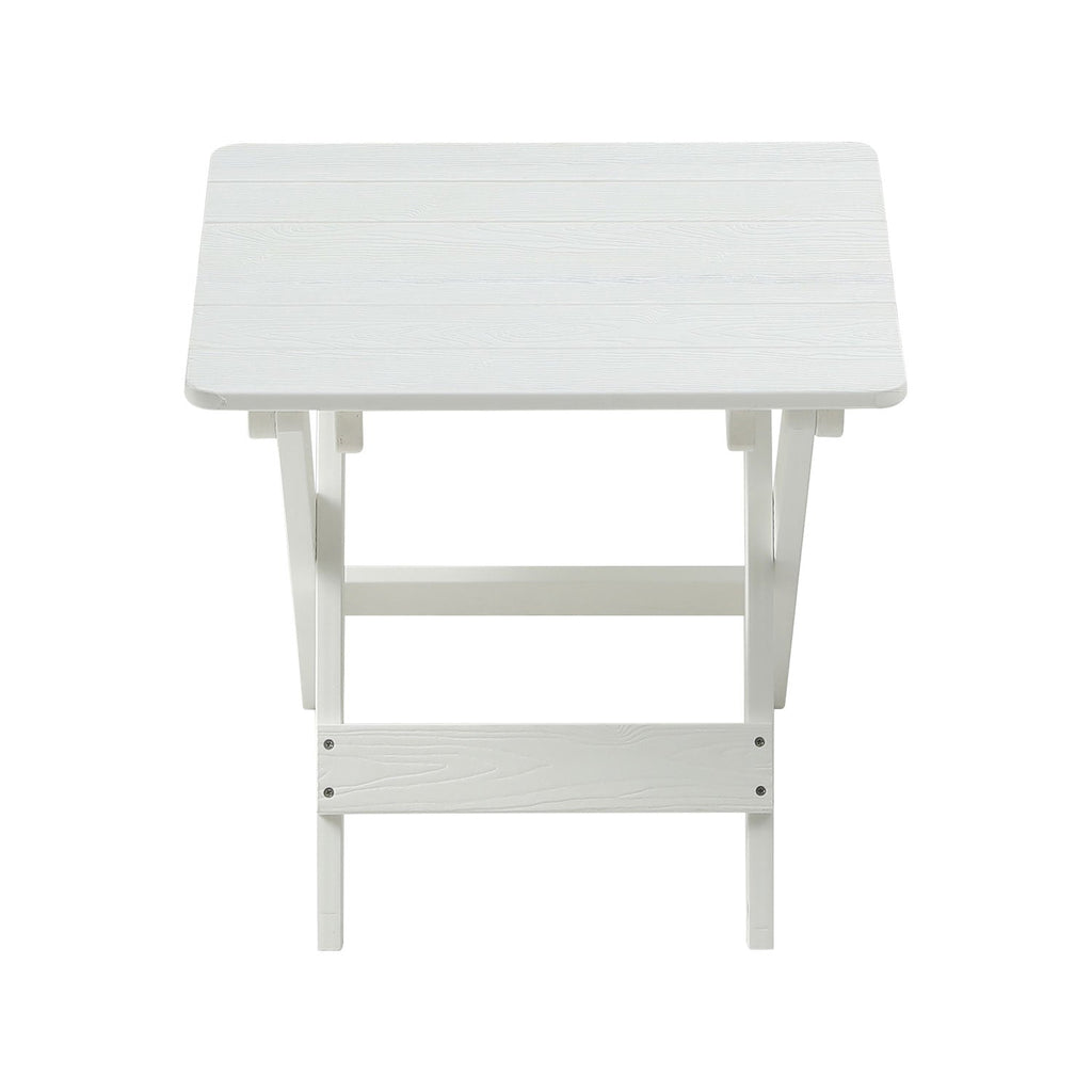 HIPS Foldable Small Table and Chair Set with 2 Chairs