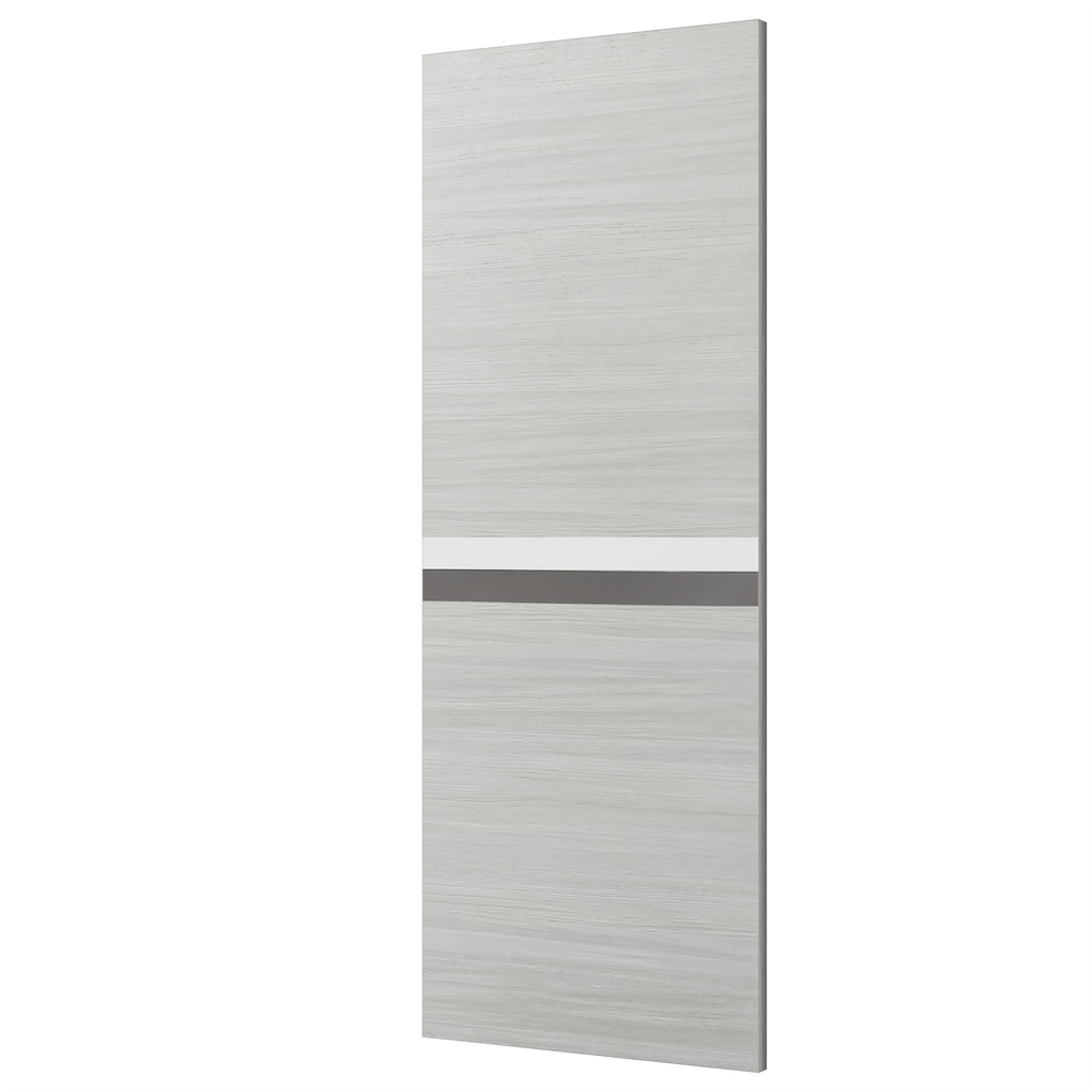 36" x 80" Melamine Integrated Door Slab with Moisture-Proof Construction