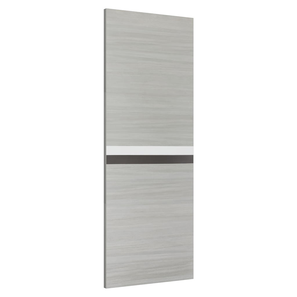 36" x 80" Melamine Integrated Door Slab with Moisture-Proof Construction