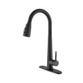 Stainless Steel Kitchen Sink Faucet with Pull Down Sprayer - Single Handle