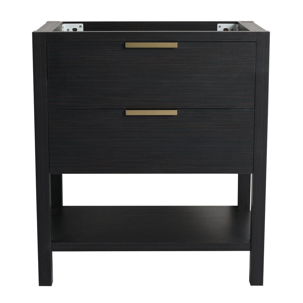 30 Inch Bathroom Vanity with 2 Soft-Close Drawers - Plywood