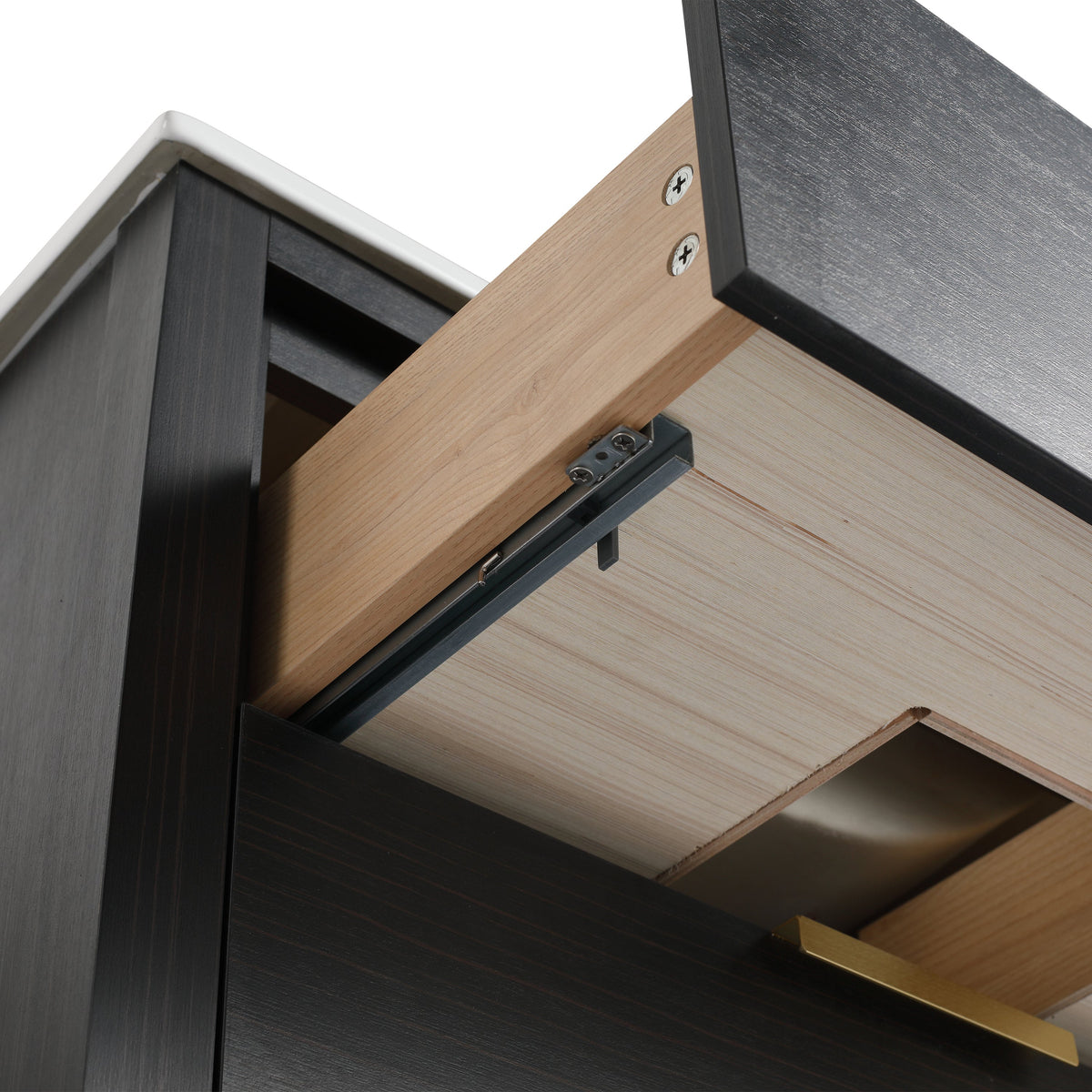 30 Inch Bathroom Vanity with 2 Soft-Close Drawers - Plywood