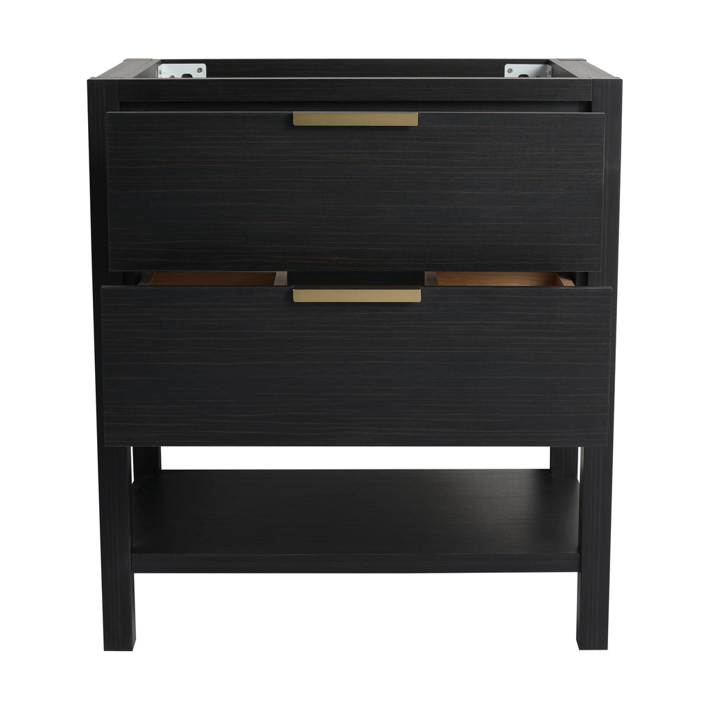 30 Inch Bathroom Vanity with 2 Soft-Close Drawers - Plywood