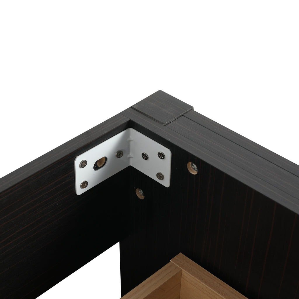 30 Inch Bathroom Vanity with 2 Soft-Close Drawers - Plywood