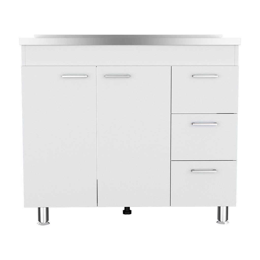 Utility Sink Kisco Kitchen with Storage Cabinet - Particle Board
