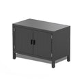 Outdoor Kitchen Island with Storage and Grill Table - Aluminum