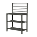 Outdoor Kitchen Island with Storage and Protective Cover - Aluminum