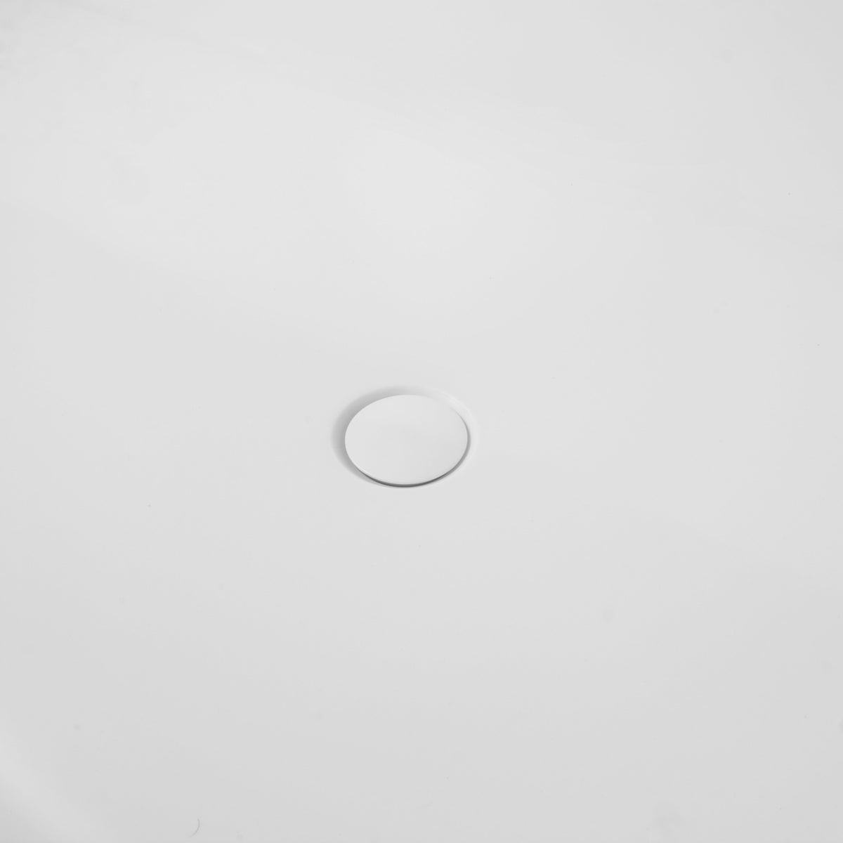 67 Inch Freestanding Solid Surface Soaking Bathtub with Freestanding Design - Matte White or Black