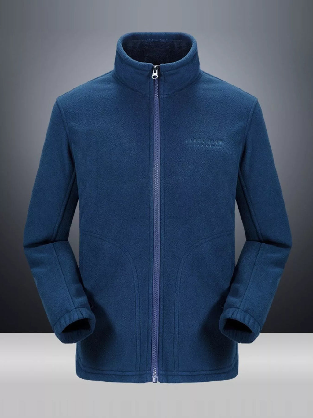 Men's Full Size Windproof Zip Up Hooded Jacket Plus Size