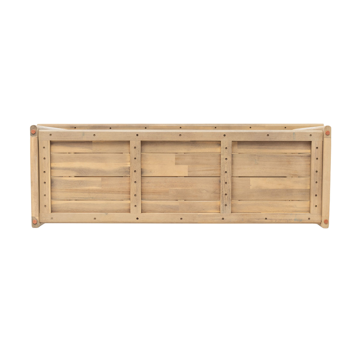 Woodside Rectangular Outdoor Buffet & Console Table with 300 lb Capacity - Acacia Wood