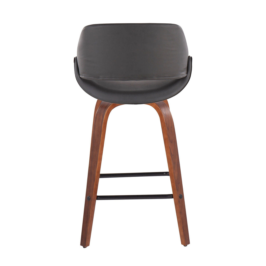Fabrico - Mid-Century Modern Counter Stool (Set of 2)
