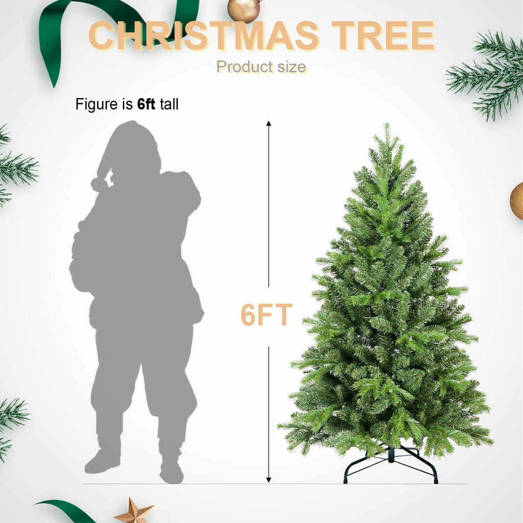 5FT Classic Christmas Tree with 756 PE and PVC Tips