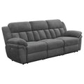 Bahrain Upholstered Power Sofa Charcoal