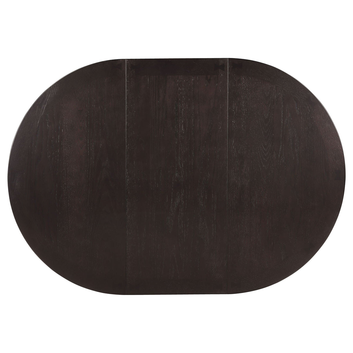 Lavon Oval 60-inch Wood Extension Leaf Dining Table Espresso