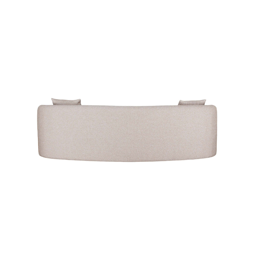 Sylvia Loveseat with Breathable PU Leather - Beige or Gold