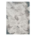 Geometrix Contemporary Area Rug with 3D Effect - Gray