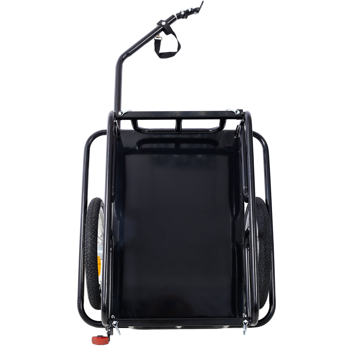 Foldable Bike Cargo Trailer with Universal Hitch - Steel