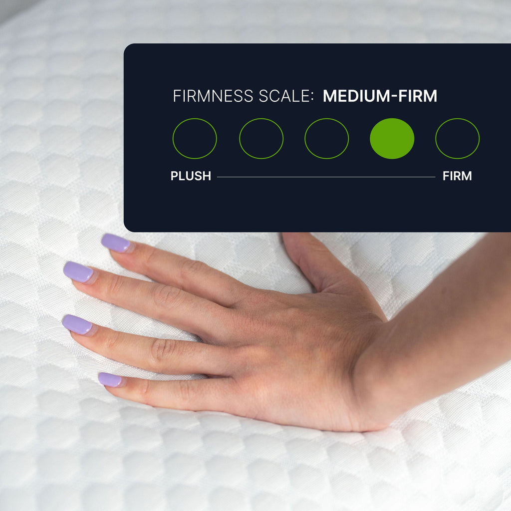 Gel Memory Foam Cooling Bed Pillow with Phase Change Technology - White