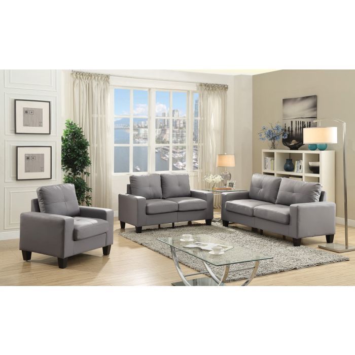 Modern Sofa With Elegance - Gray
