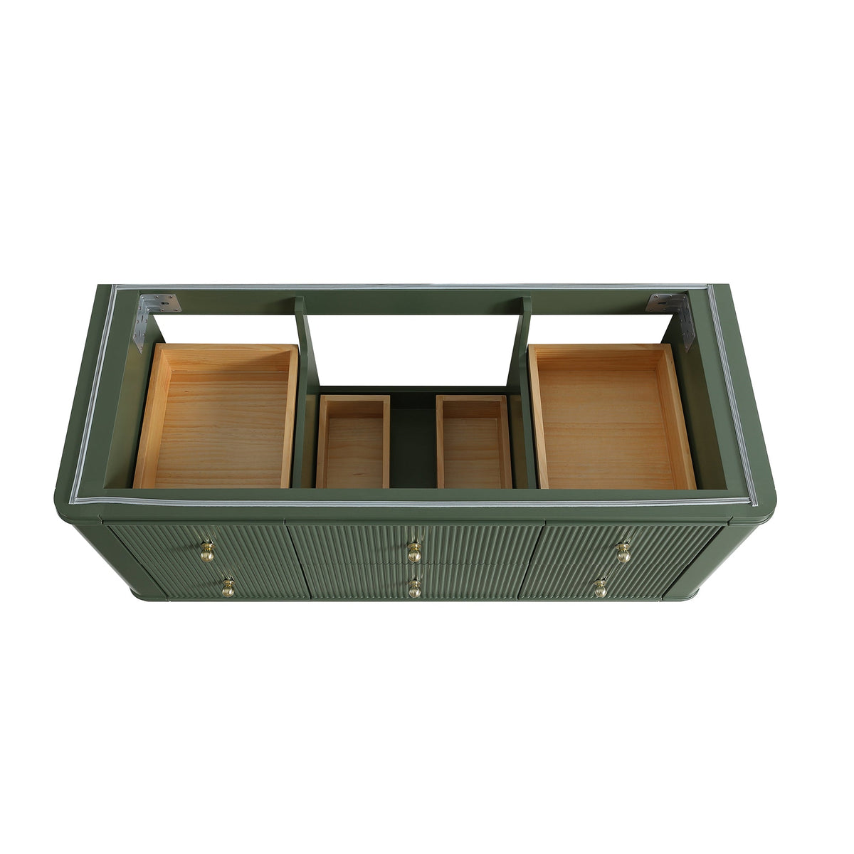 48" Wall Mounted Single Bathroom Vanity with Integrated Basin - Modern