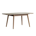 Telescopic Wood Dining Table with Extendable Top - Multiple Colors