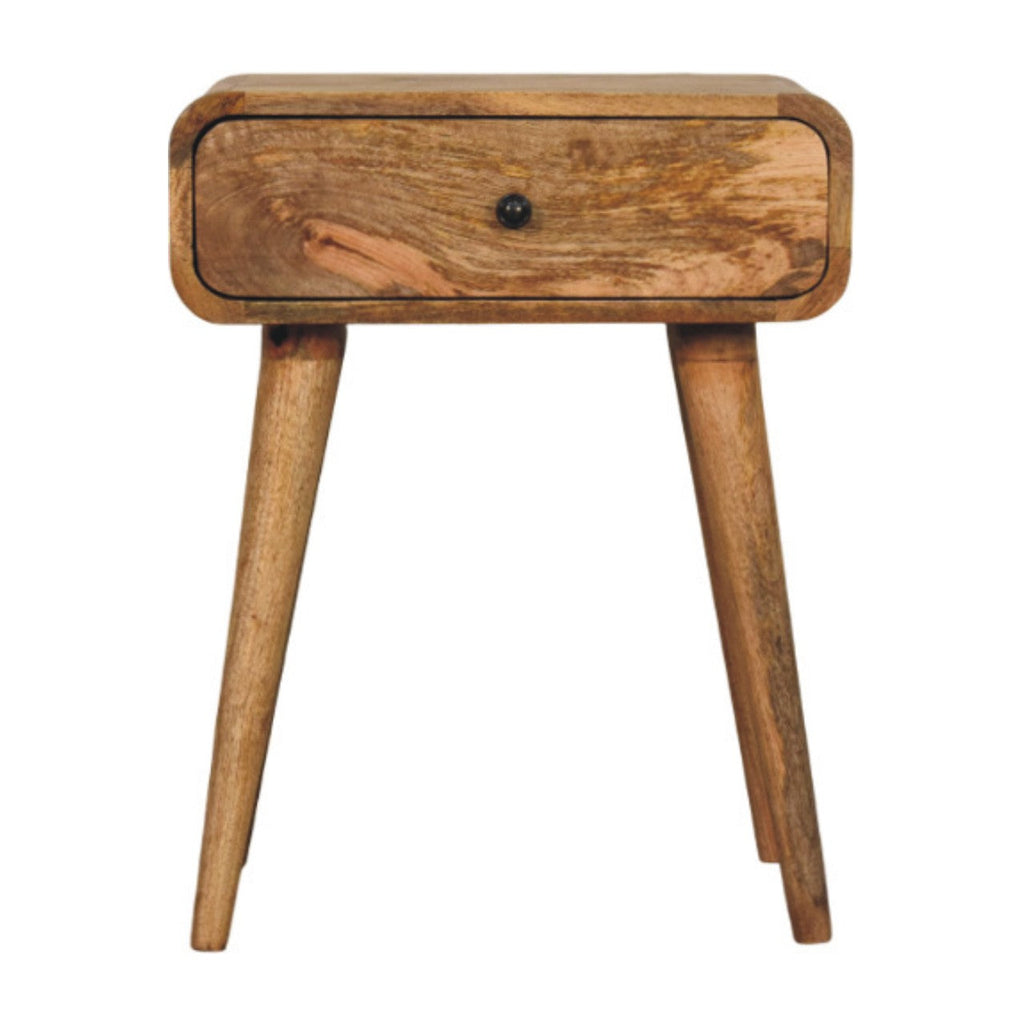 Solid Wood Avora Nightstand with 1-Drawer - Oak-ish