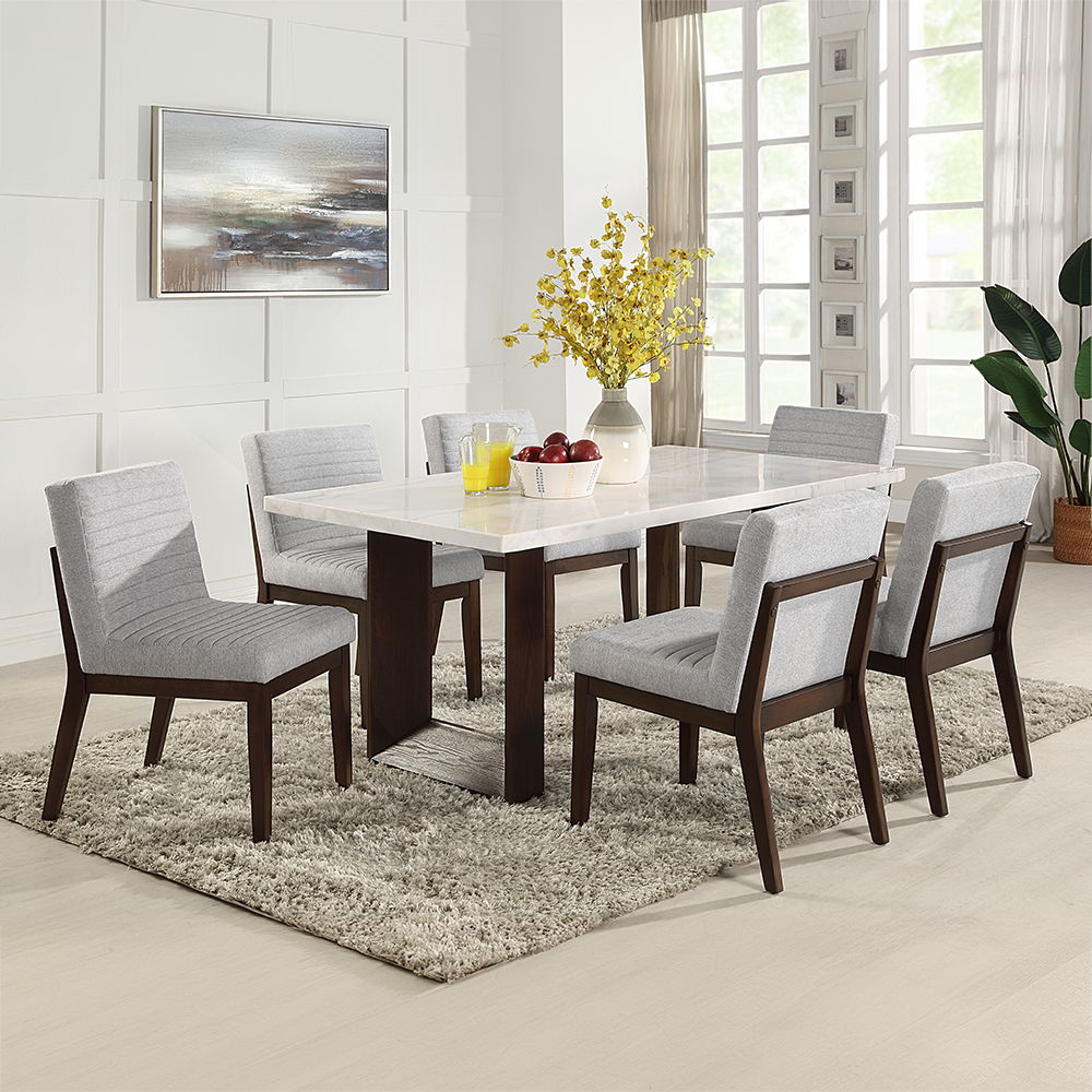 Edwyn - Dining Table With Marble Top