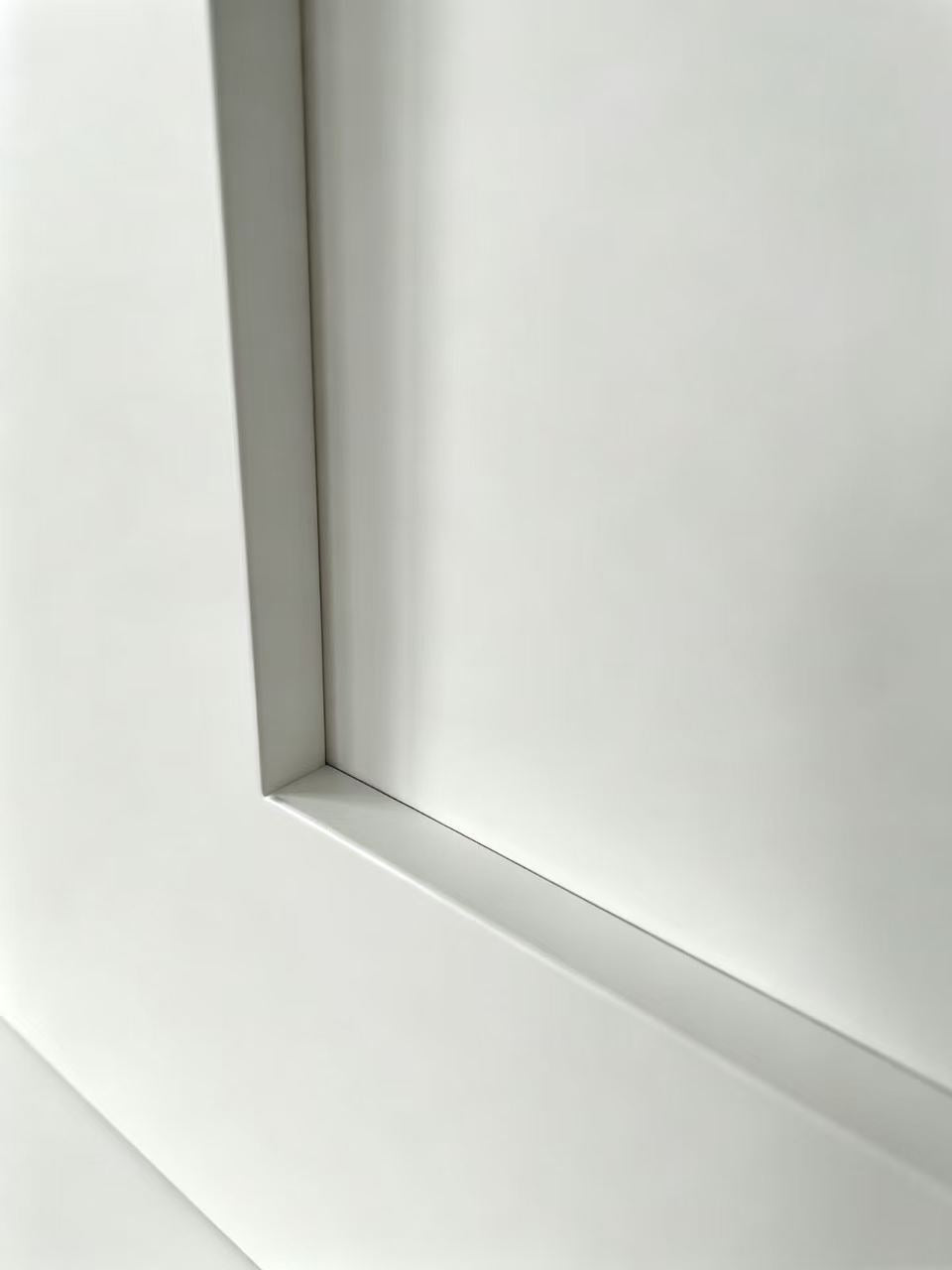 30 In. x 80 In. Shaker Door with Primed Finish - White