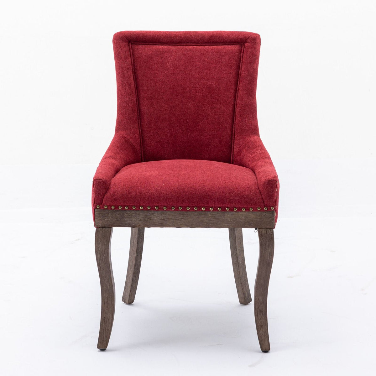 Ultra Side Dining Chair Set with Solid Wood Legs - Multiple Colors