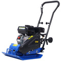 212cc Gas Vibration Plate Compactor with Built-in Wheel - Steel