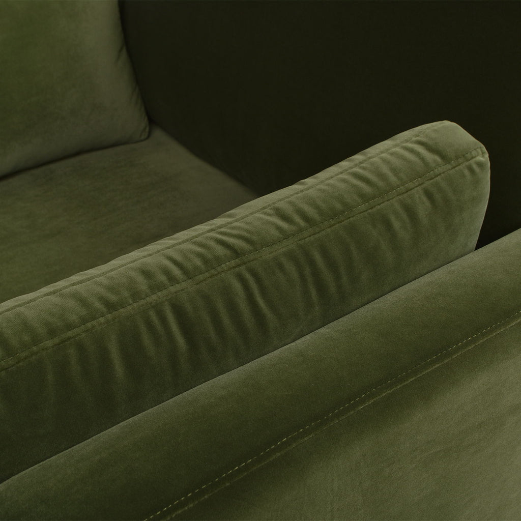 Modern Farmhouse Chaise Lounge Chair with Removable Cushions - Choice of Color