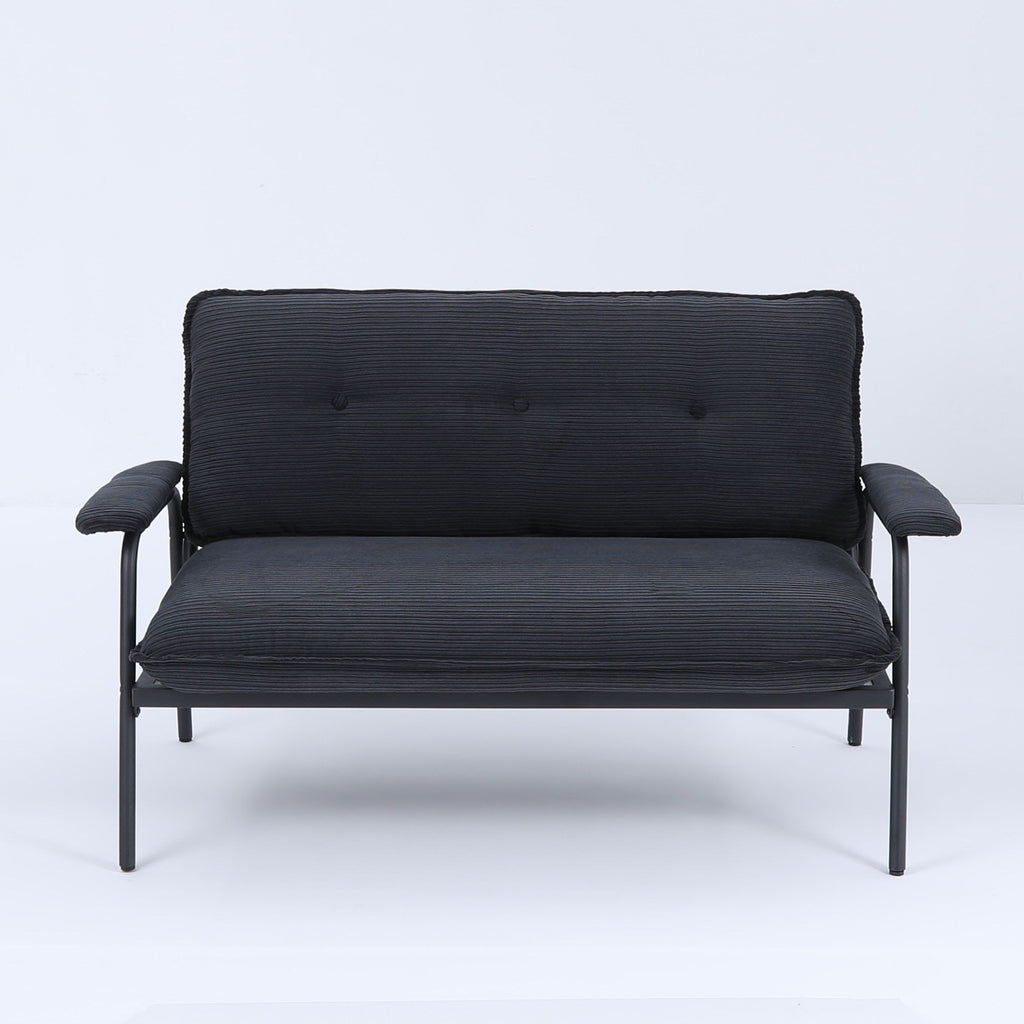 Modern Metal Frame Sofa with Sponge Filling - Beige