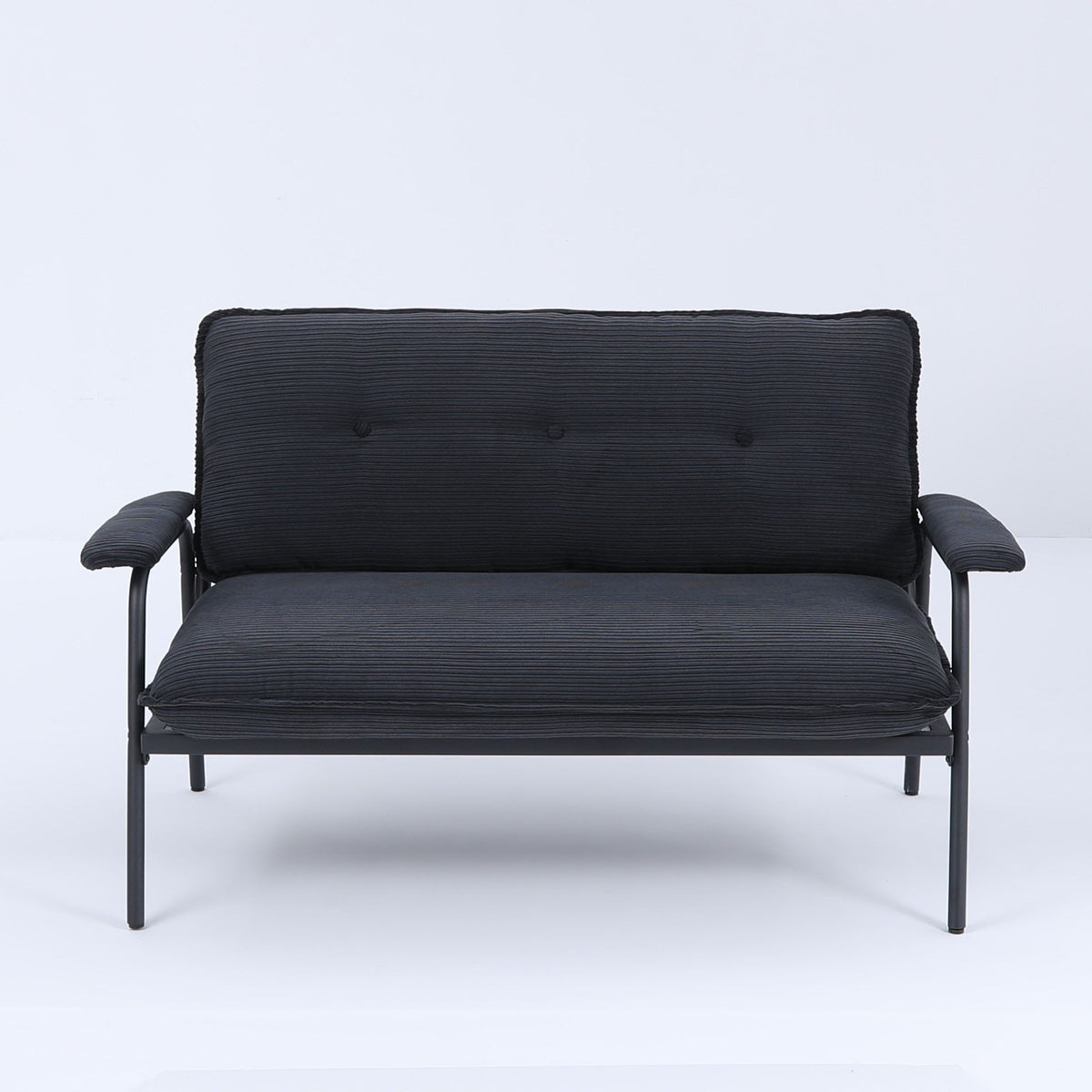 Modern Metal Frame Sofa with Sponge Filling - Beige