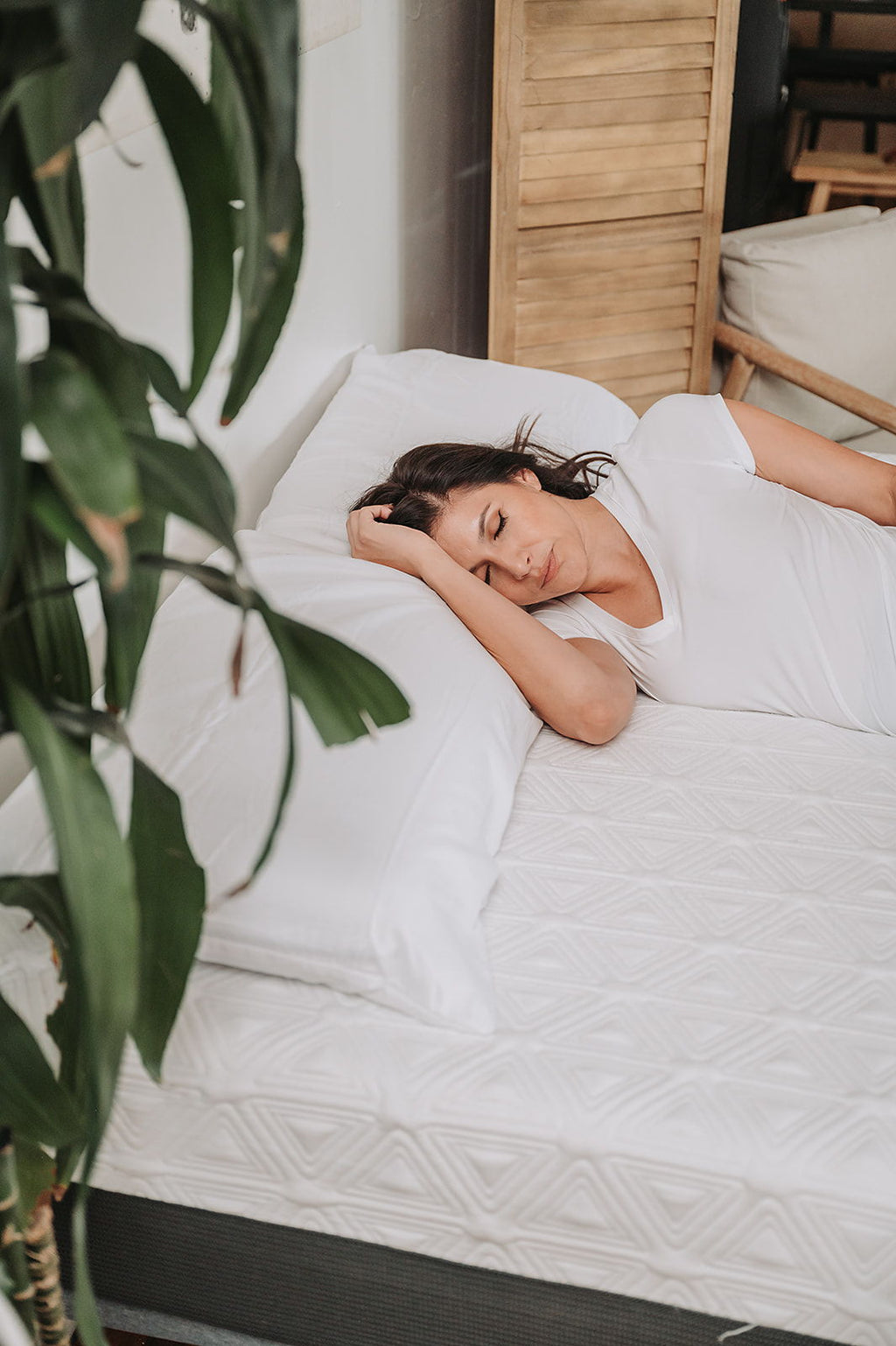 8" Gel Memory Foam Mattress with Cooling Gel Layers - White