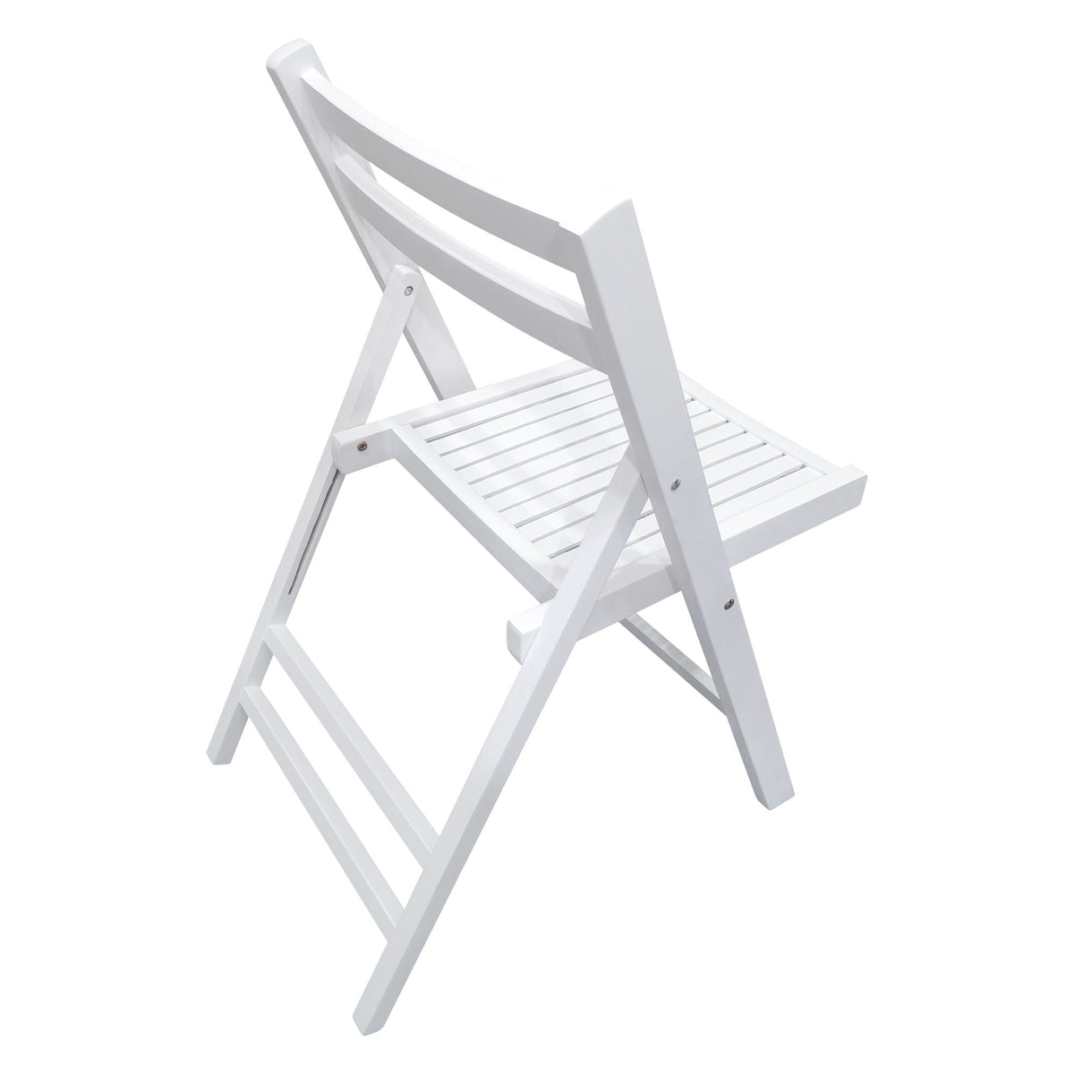 Foldable Solid Wood Special Event Chair Set - Set of 4 (Multiple Colors)