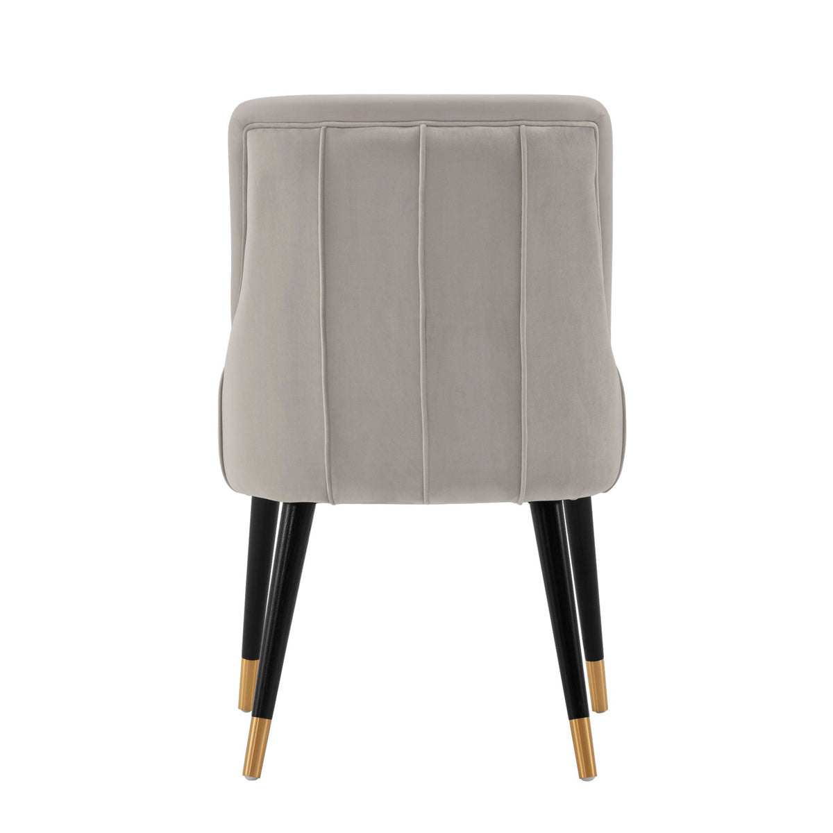 Eda Dining Chair with Stitched Upholstery - Multiple Colors