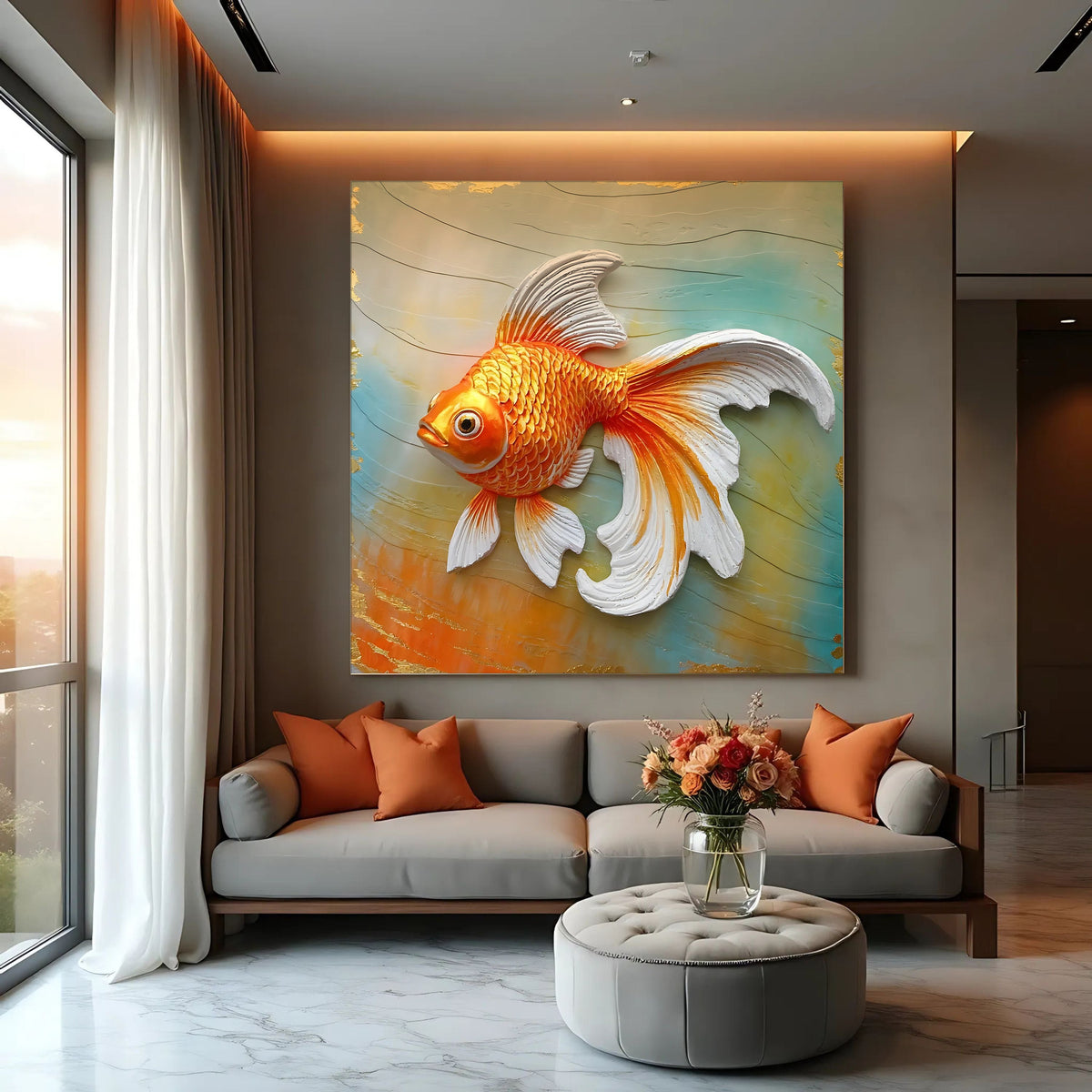 Goldfish Wall Art