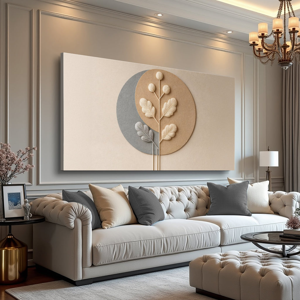 Modern Abstract Minimalist Wall Art XII