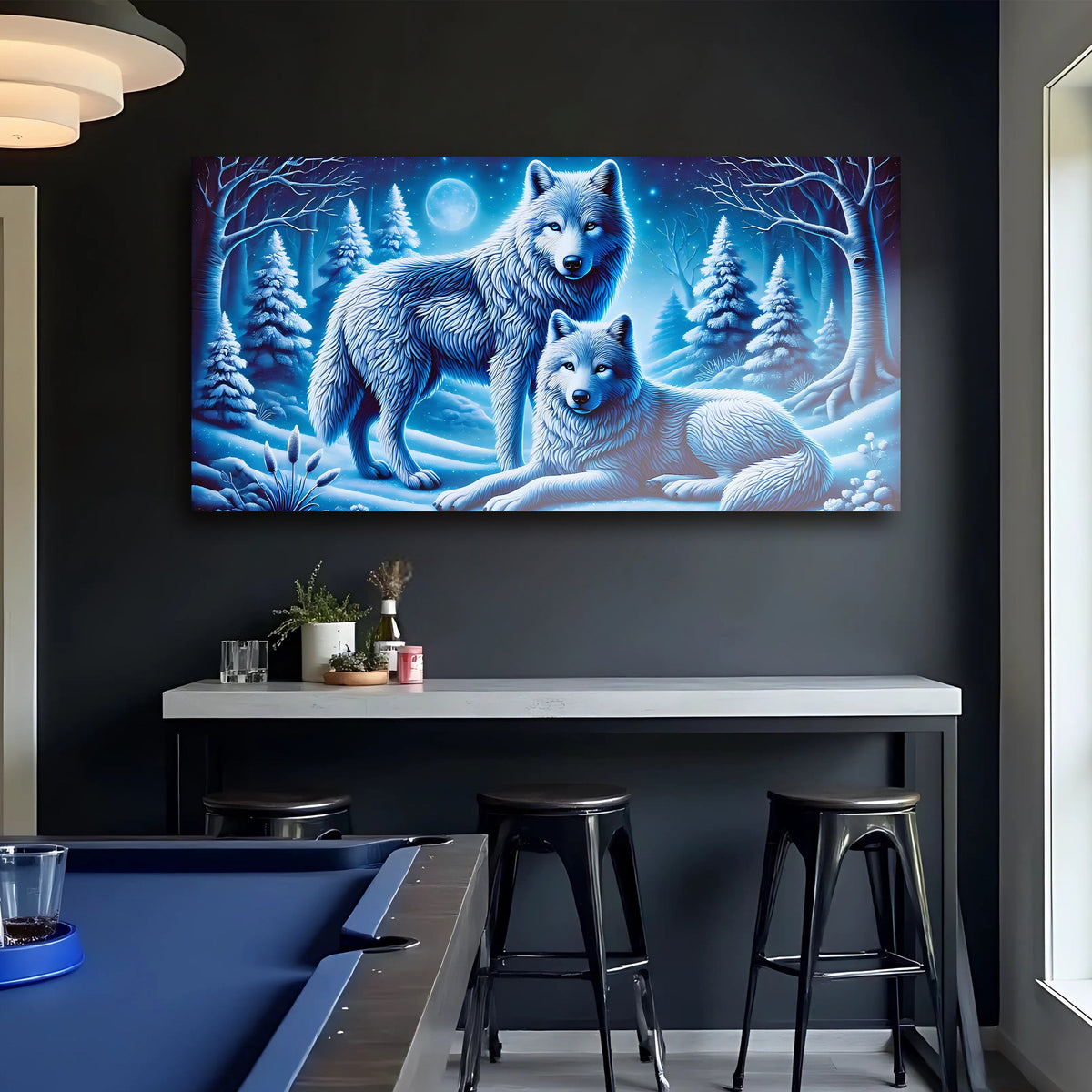 Wolves Wall Art II