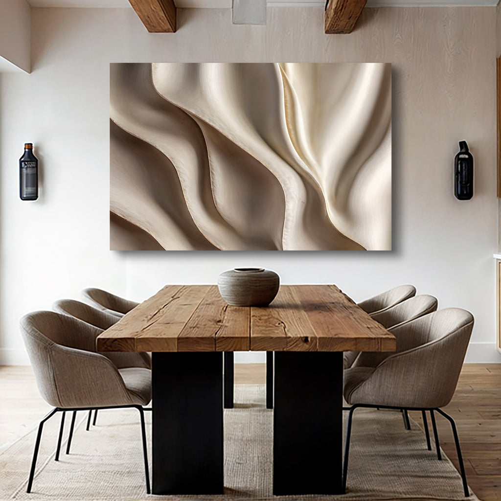Beyond the Surface – Abstract Waves Wall Art