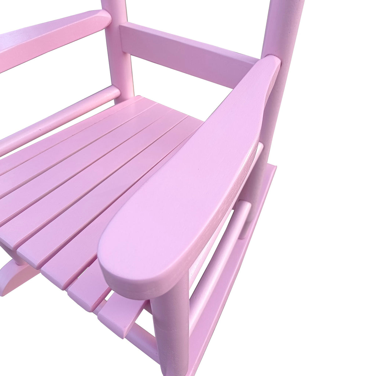 Children's Rocking Chair with Sturdy Populus Wood Frame - Multiple Colors