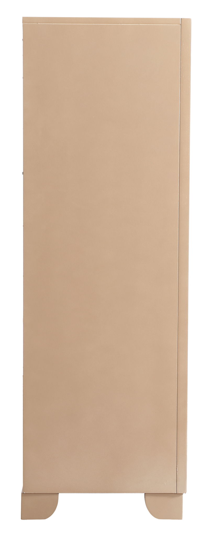 Sleek Contemporary Storage Chest with Ample Storage - Pearl Silver or Beige