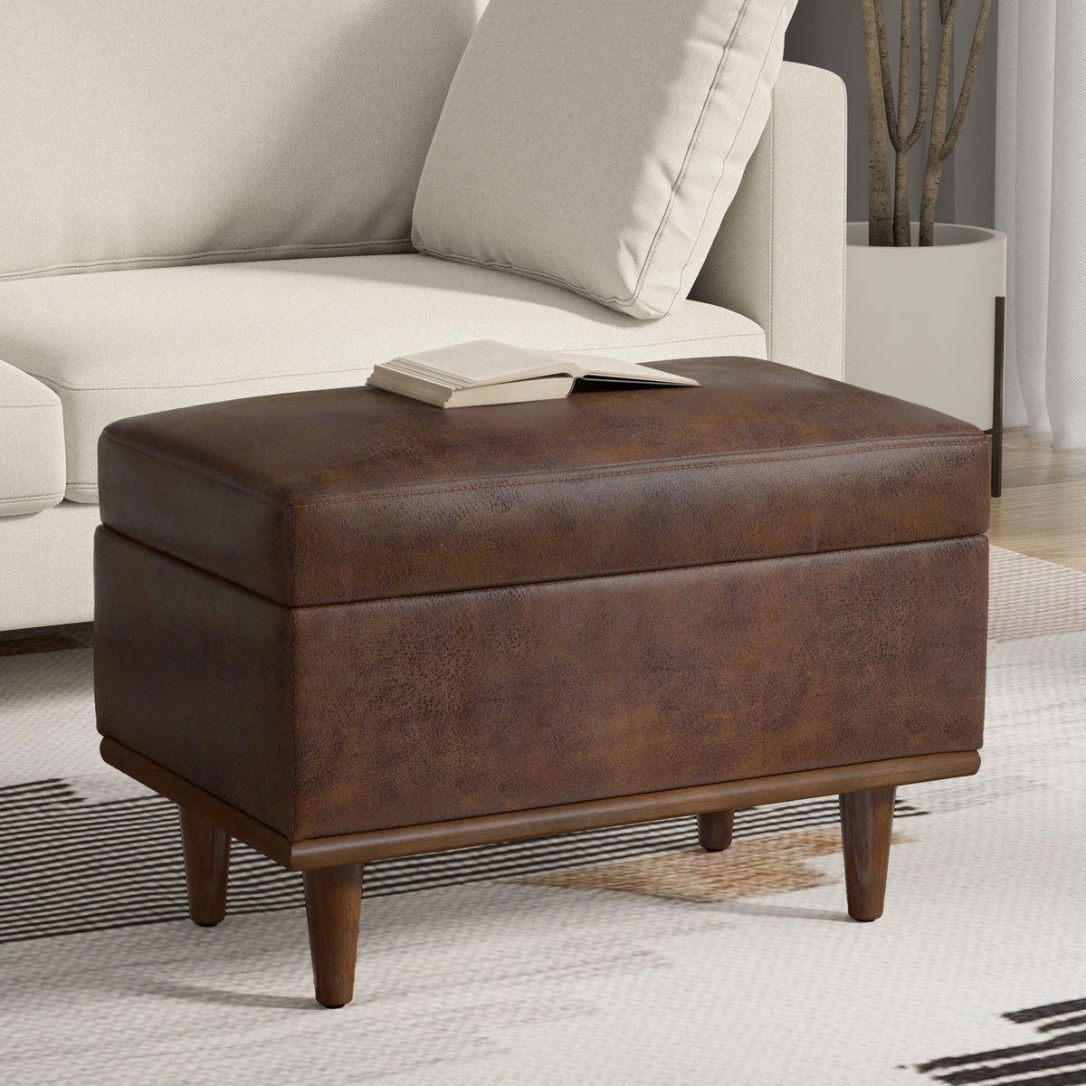 Shiloh Small Storage Ottoman