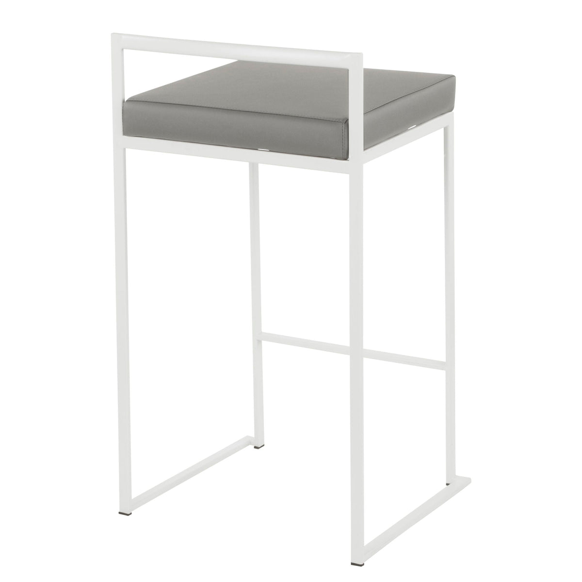 Stackable Counter Stool with Padded Comfort Seat - Multiple Colors