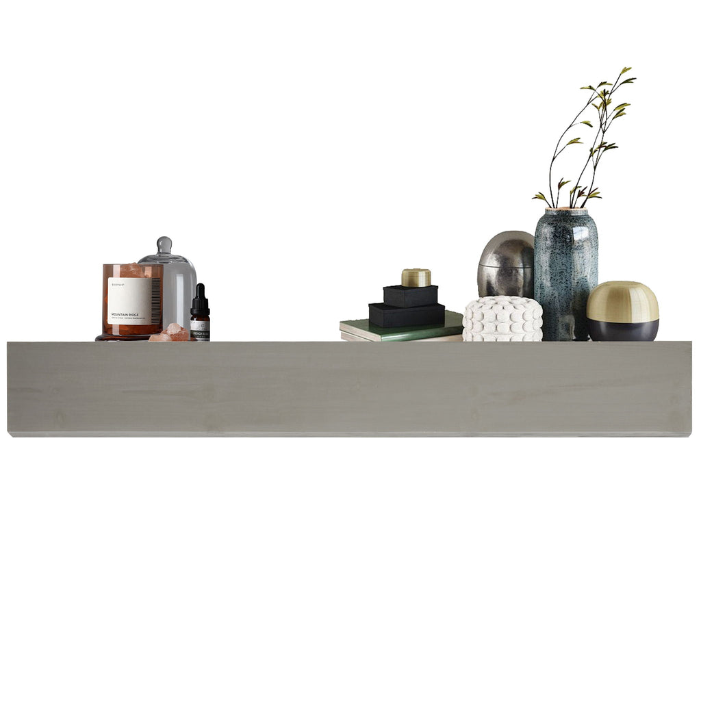Floating Fireplace Mantel Shelf with Invisible Wall Mount - Multiple Colors