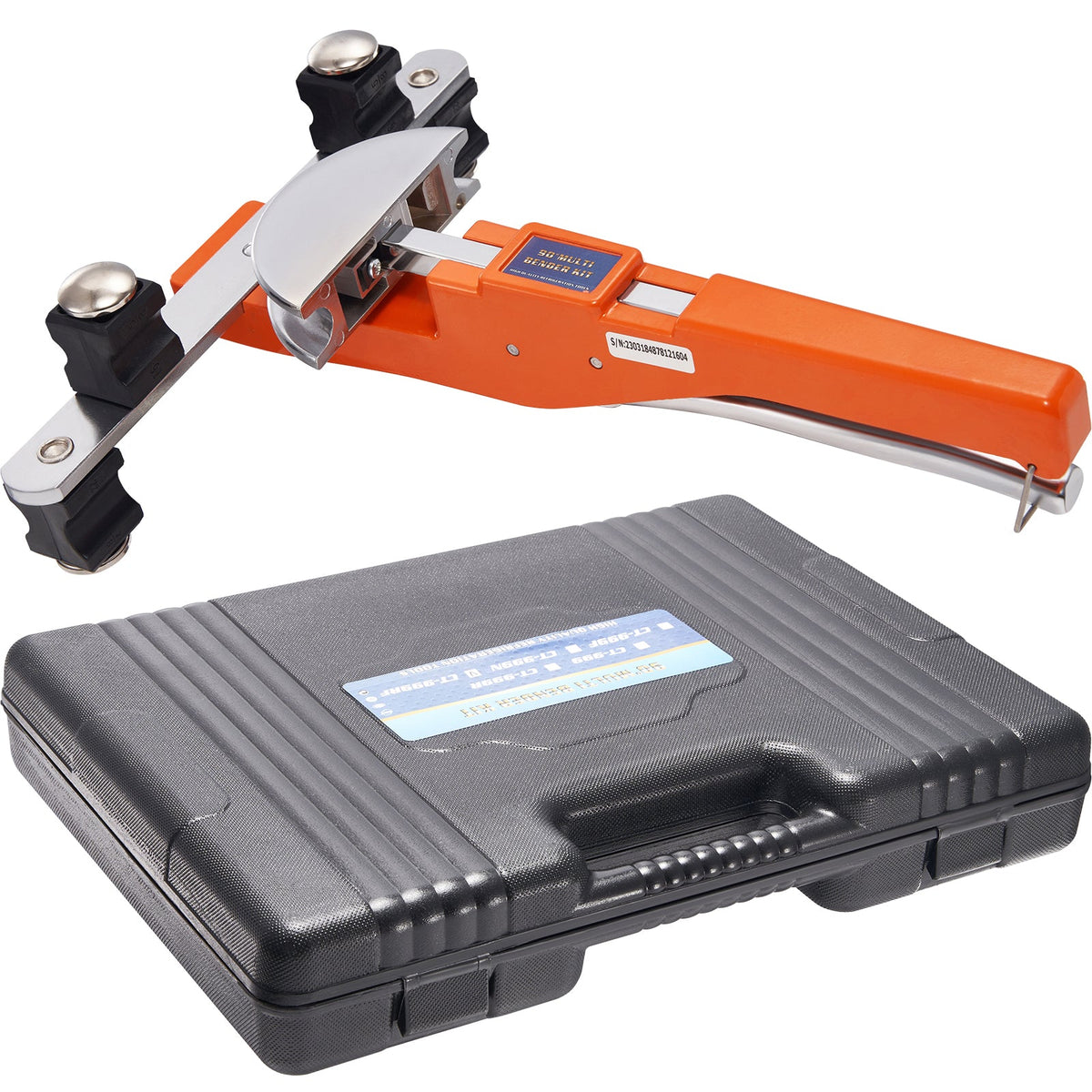 Pipe Tube Bender with Ratchet & Cutter - 1/4" to 7/8" O.D.