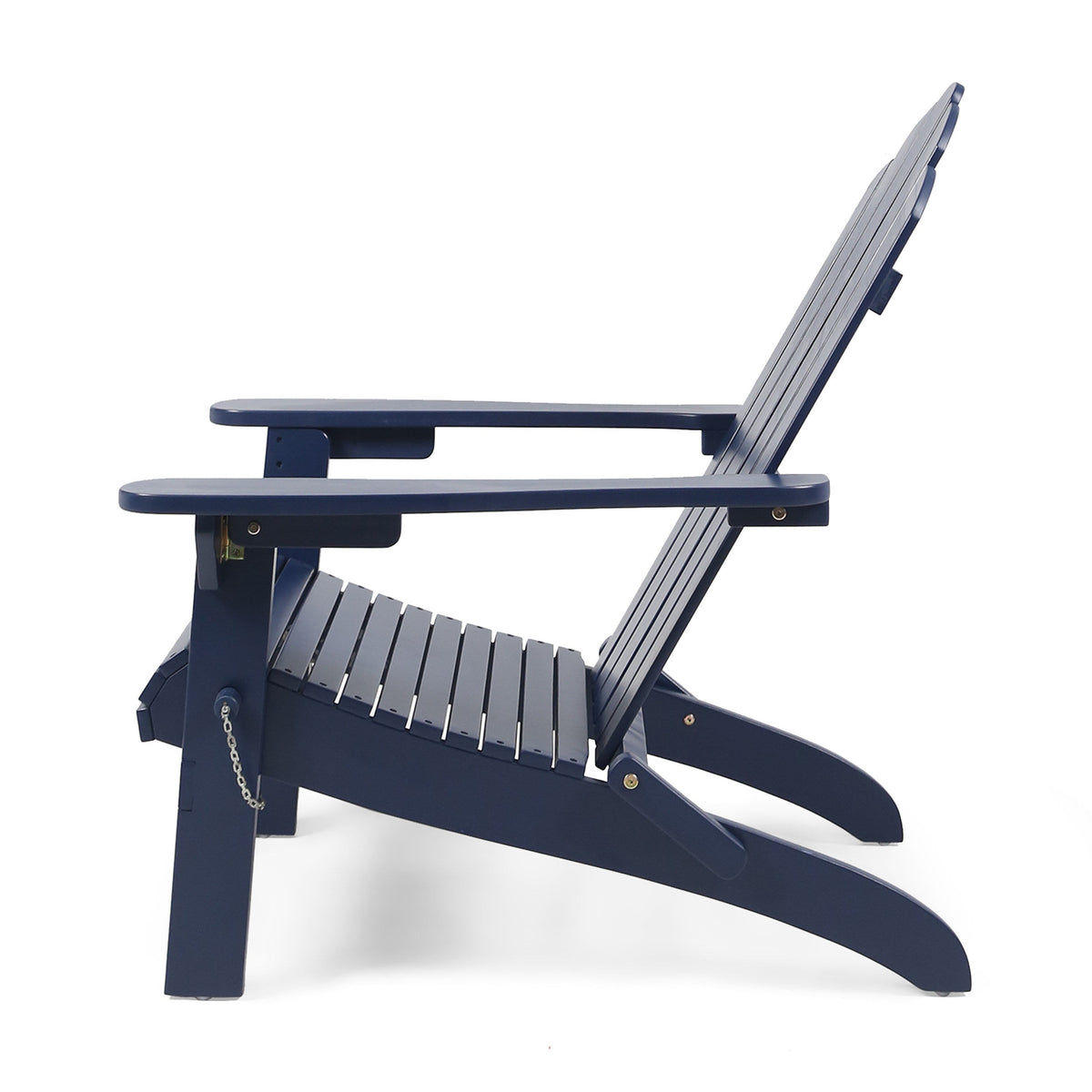 Hollywood Foldable Adirondack Chair with Foldable Design - Blue or Dark Grey