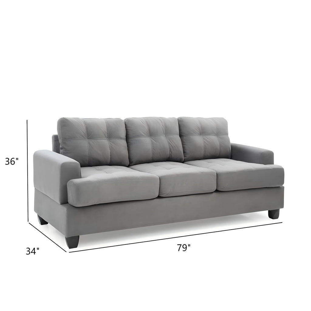 Sandridge Sofa with Pocketed Coil Cushions - Multiple Colors